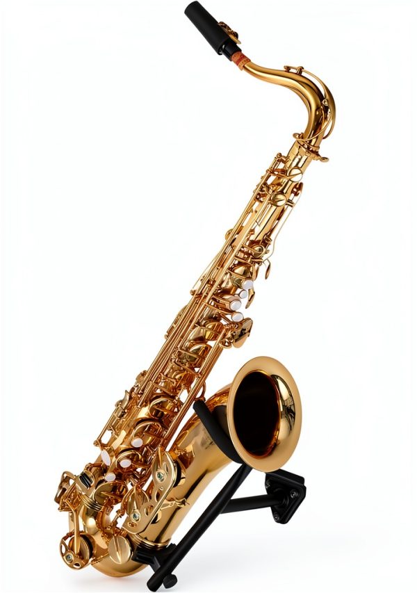 Pavo Alto Saxophone Stand Black Steel-4
