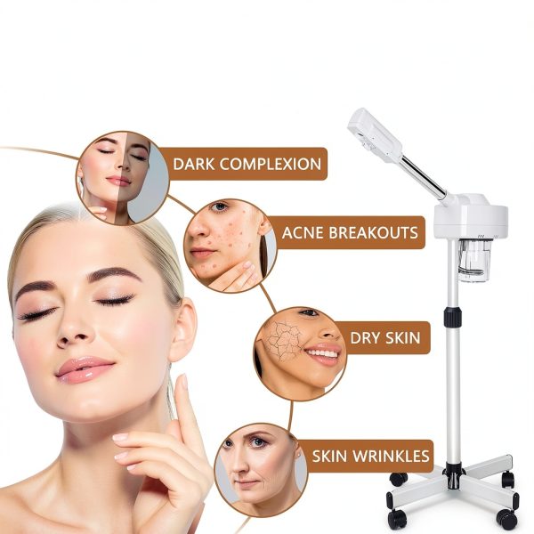 Facial Steamer Nova Ionic Ozone Stainless DT318-3