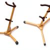 Pavo Alto Saxophone Stand Solid Wood Design-1