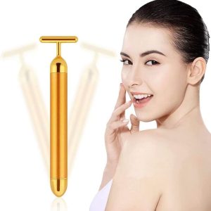 24k Golden Pulse Facial Massager C&Xanadu-0