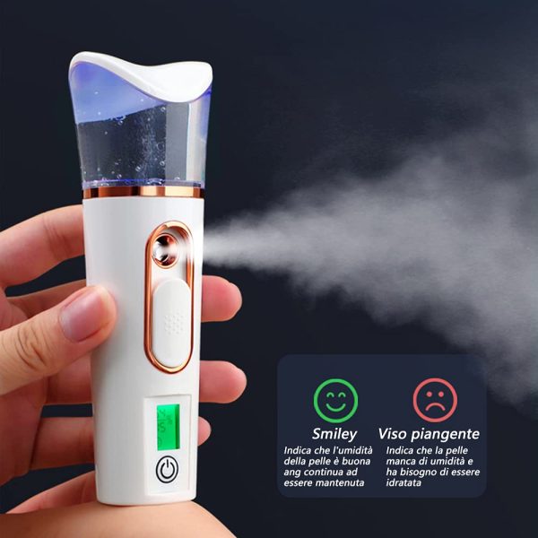 FATUXZ Facial Steamer Nano Ultrasonic White Mist-3
