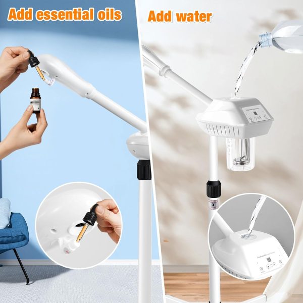 Facial Steamer chetunju Adjustable Height FT-01-5