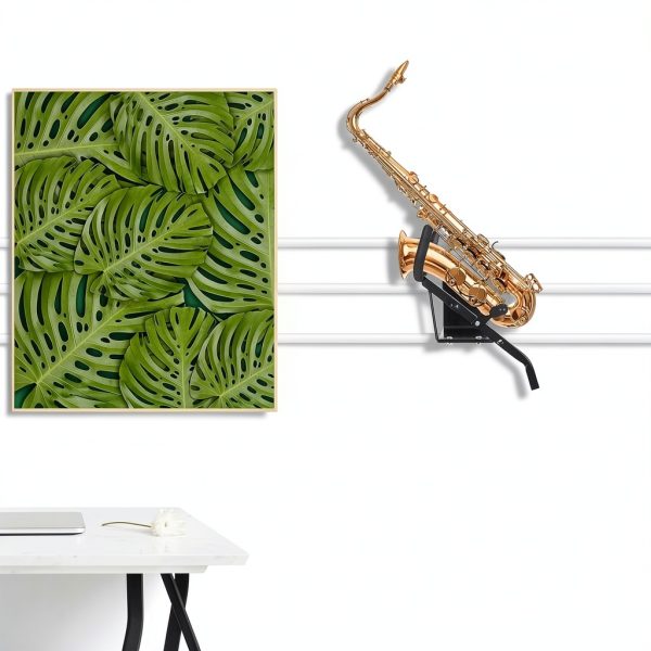 Alto Saxophone Stand Beaupretty Wall Mount Holder-8