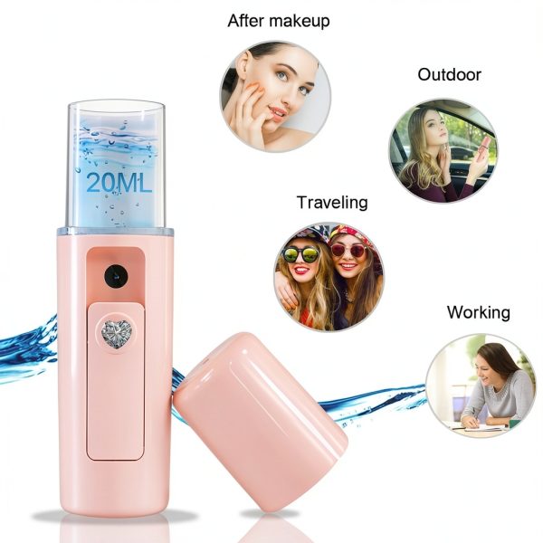 Nano Facial Mister DZGC Portable USB Mist Sprayer-5