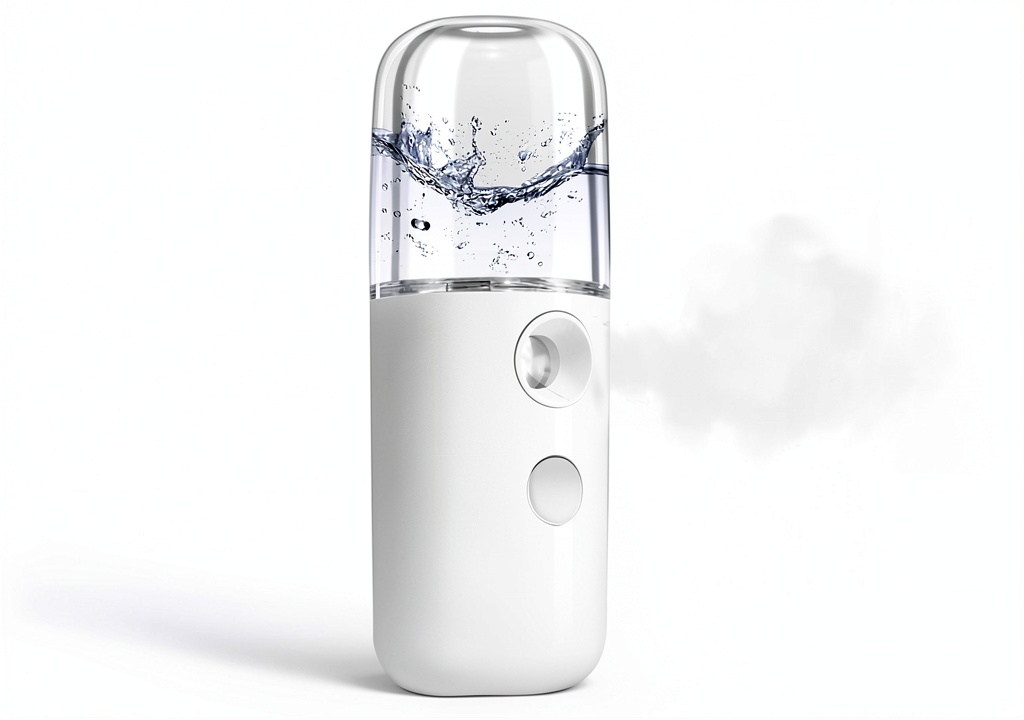 GIVERARE facial steamer with 0.3 um mist