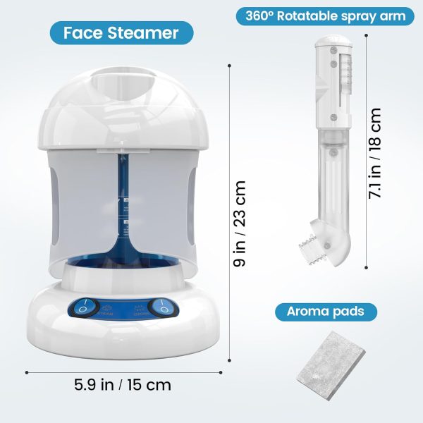 Nisperos Facial Steamer White JY-15XA-5