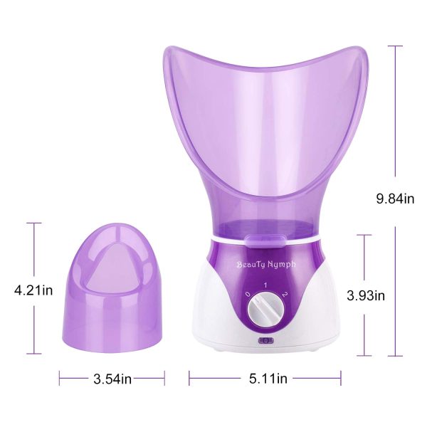 Beauty Nymph Facial Steamer Purple-3