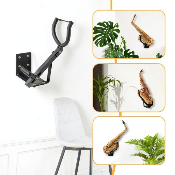 Saxophone Holder Iron Material Alto Sax Stand-3