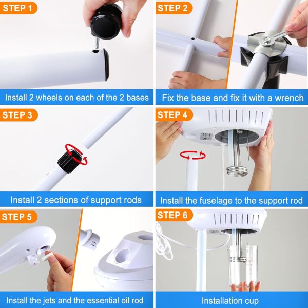 Facial Steamer chetunju Adjustable Height FT-01-7