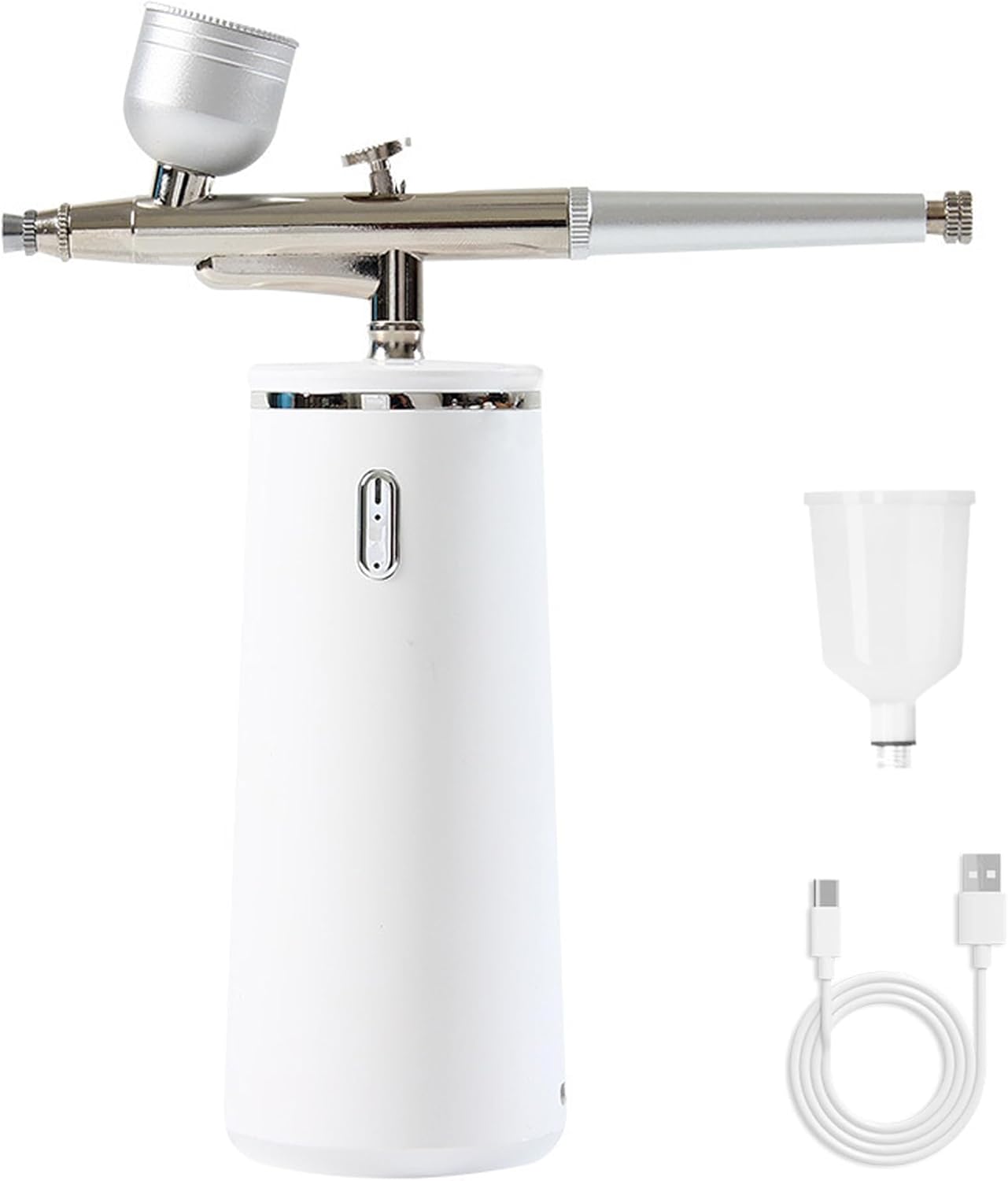 Facial sprayer in use