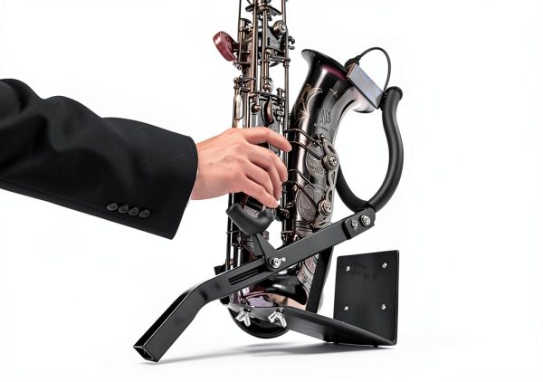 SUNGOOYUE Alto Saxophone Stand Polished-1