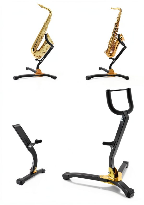 MoKo Alto Saxophone Stand Painted Metal Triangle Base-1