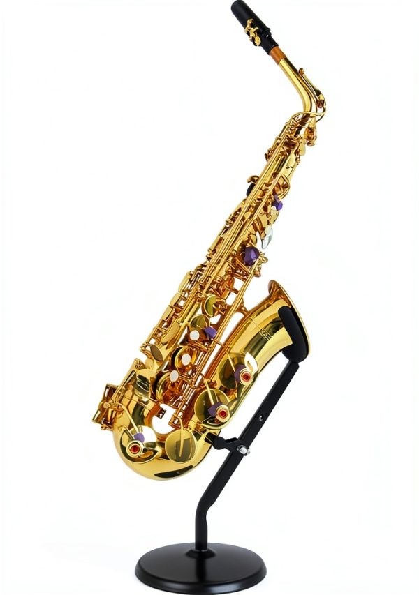 SUPVOX Non-Skid Saxophone Stand for Alto Sax-5