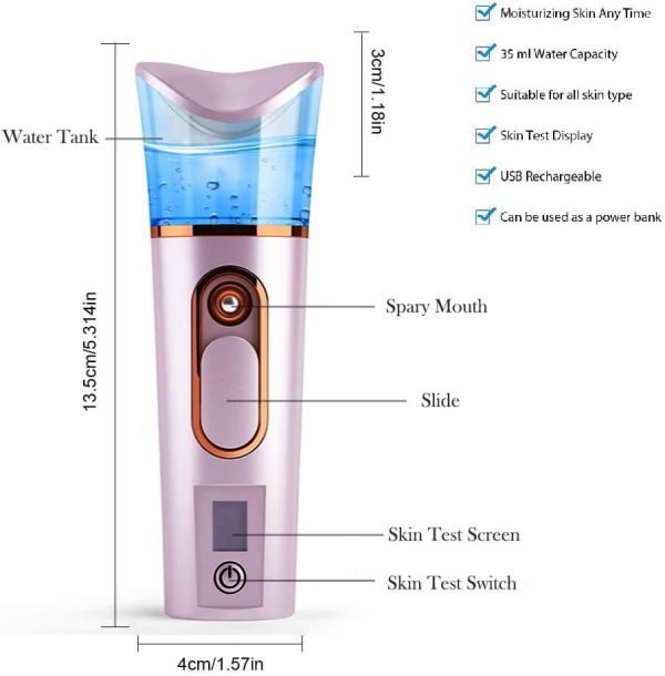 Nano Mist Sprayer FANTEXY Ultrasonic USB-7