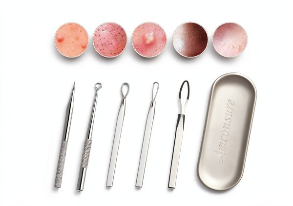 Amconsure Facial Steamer Rose Gold Beauty-5