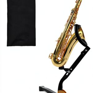 MoKo Alto Saxophone Stand Painted Metal Triangle Base-0