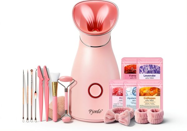Pjordo Facial Steamer for Deep Cleaning Beauty-0