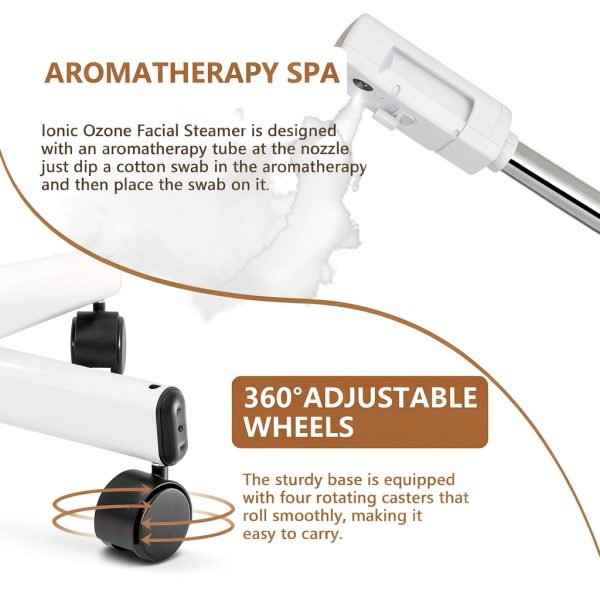 Facial Steamer Nova Ionic Ozone Stainless DT318-4