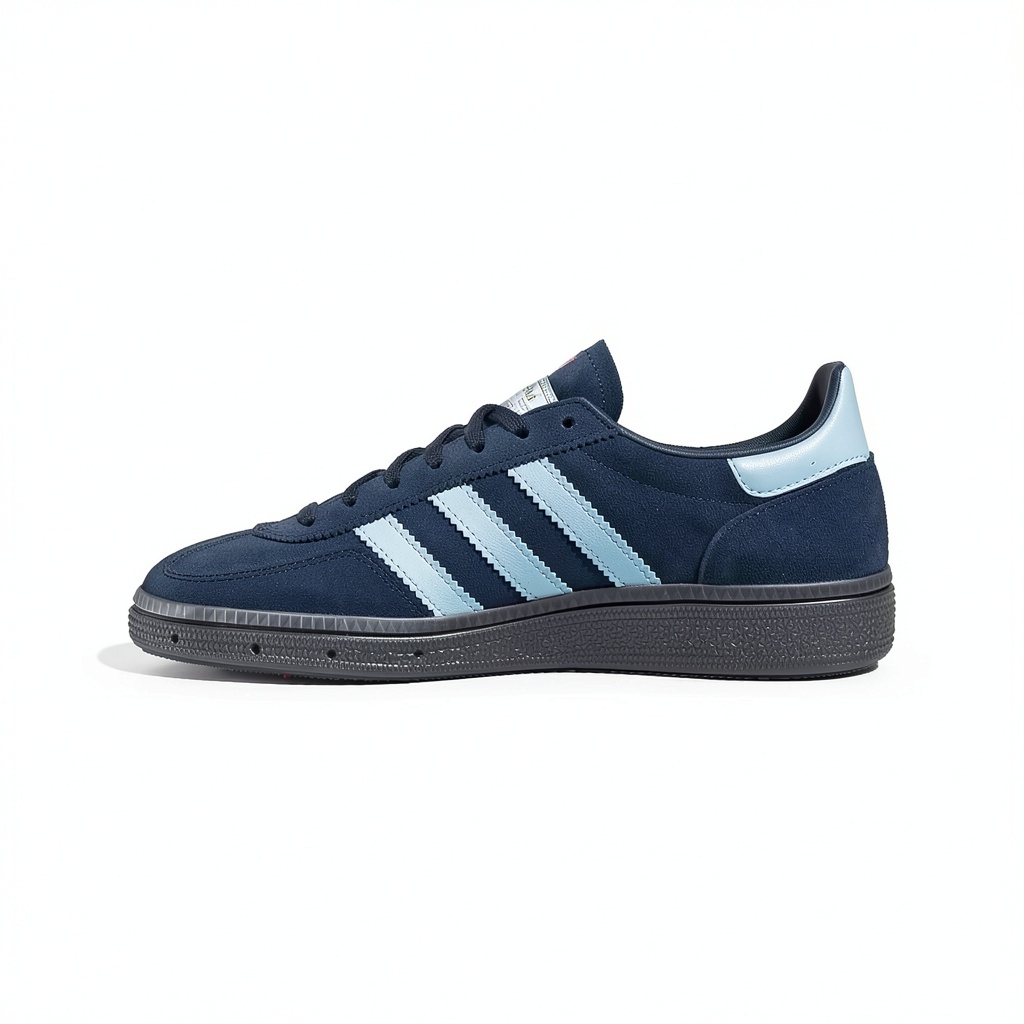 Adidas Handball Spezial J being used on an indoor court