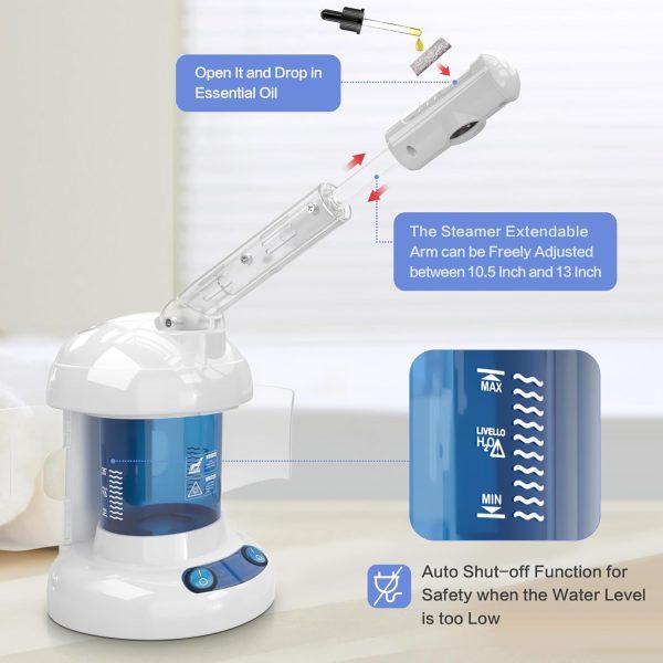 Kingsteam Facial Steamer Blue-4