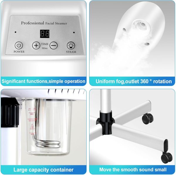 Facial Steamer chetunju Adjustable Height FT-01-2