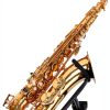 Pavo Alto Saxophone Stand Black Steel-1