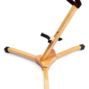 Pavo Alto Saxophone Stand Solid Wood Design-0
