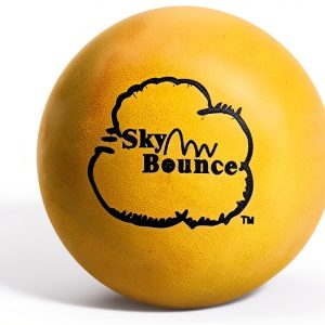 Sky Bounce Handball Yellow Rubber 2.25" Kids-0