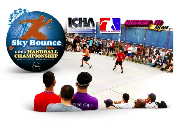 Sky Bounce Handball Yellow Rubber 2.25" Kids-2