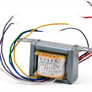 Bogen T725 Audio Line Matching Transformer 70V/25V Multi‑Tap 8Ω-0
