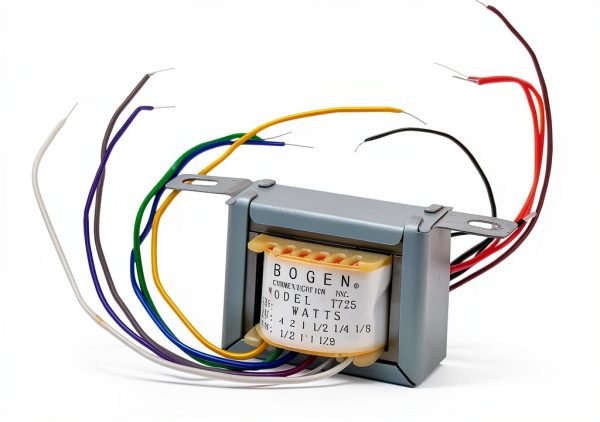 Bogen T725 Audio Line Matching Transformer 70V/25V Multi‑Tap 8Ω-0