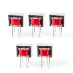 HiLetgo 5pcs EI14/EI-14 Audio Coupling Isolation Transformer Audio Transformer 600:600 1:1-0