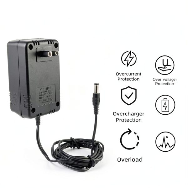 12V AC Power Adapter MSMJFSA Transformer 12V 1A Plug In Wall Charger-2