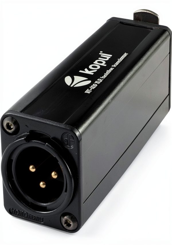 KOPUL XLR Passive Isolation Transformer – Gold XLR, Ground‑Loop Hum-1