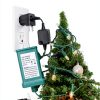 TS-26W29V Class 2 Power Supply Transformer, 29V 0.9A Adapter for LED String Lights/Christmas Tree Lights/Outdoor Holiday Lighting, IP44 Raintight, US Plug, 1/2 Inch Connector Pack of 2-2