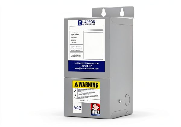 1-Phase Buck/Boost Transformer – Larson Electronics 208V to 240V 23.4A-6