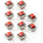 10PCS Audio Transformer 600:600 Ohm 1:1 EI14 Isolation Transformer by-0