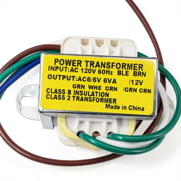 Power Transformer 120V AC to 6V/12V Center Tap Class 2 LED Light-0