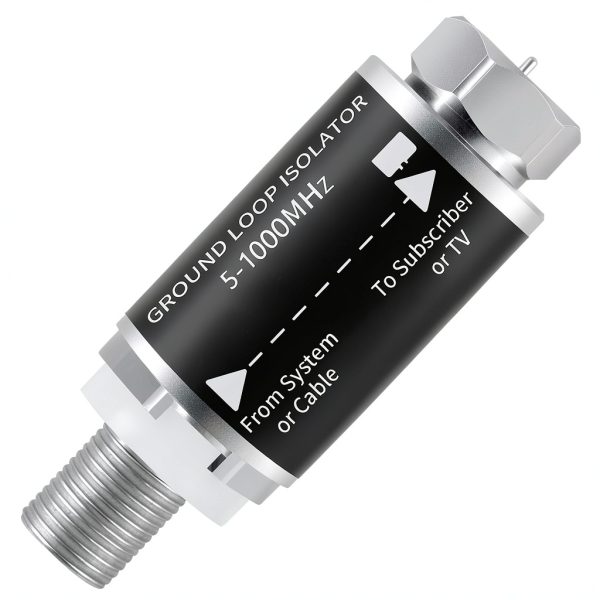 Ground Loop Isolator KUBOFU TV Isolation Transformer, Copper Shell-0