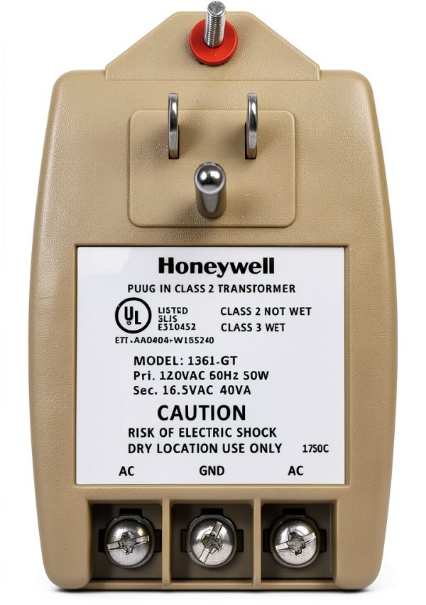 Honeywell 1361-GT Transformer, 16.5Vac, 40VA, 2.4A-0