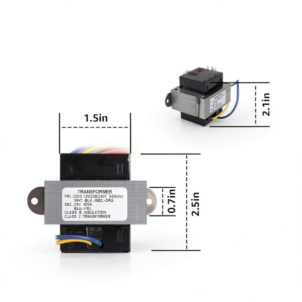 Transformer 50354 GUSUUI Isolation Transformer 120/208/240V to 24V-1